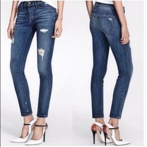 Current/Elliott stiletto skinny jean.